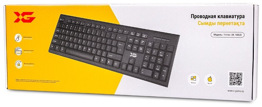 Клавиатура X-Game XK-100UB черный купить,1762