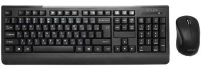 Клавиатура Delux DLD-6091OGB черный