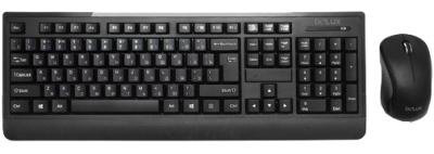 Клавиатура Delux DLD-6091OGB черный