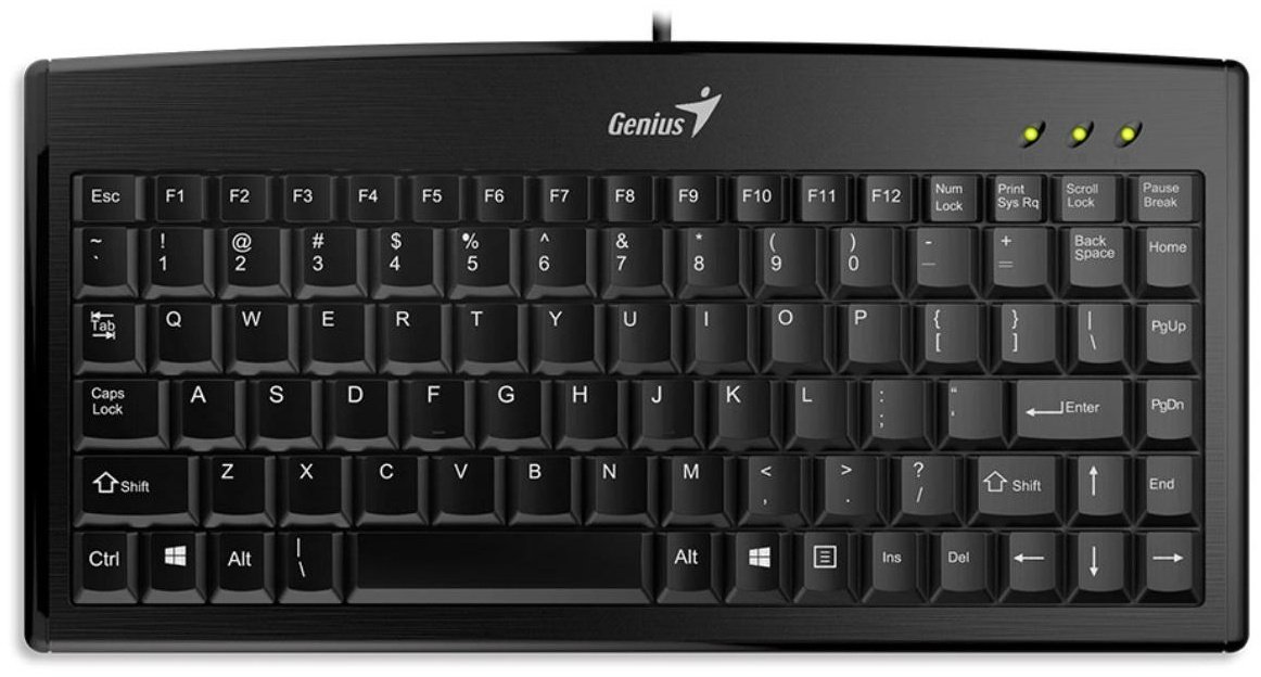 Клавиатура Genius LuxeMate 100 черный купить,NaN