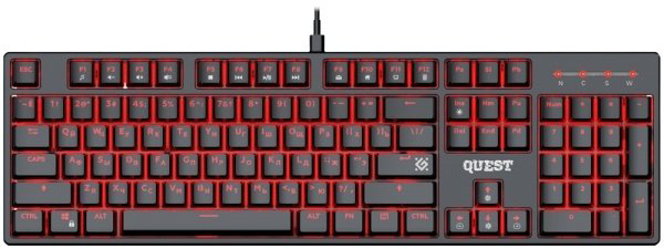 Клавиатура Defender Quest GK-596 черный купить,12445