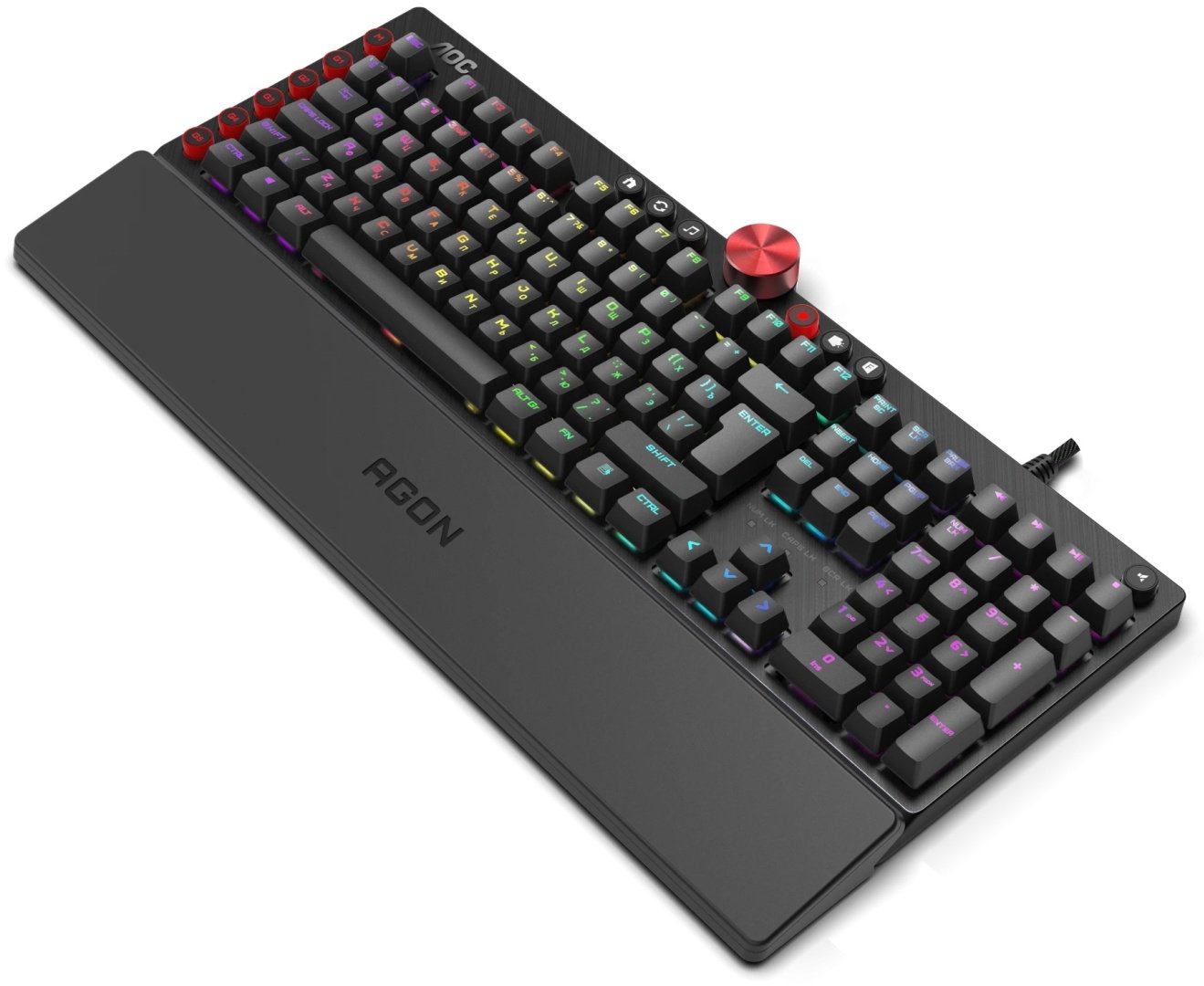 Клавиатура AOC AGK700 MX Red Cherry/Black купить,NaN