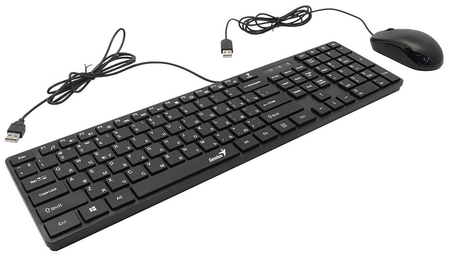 Клавиатура Genius SLIMSTAR C126 черный