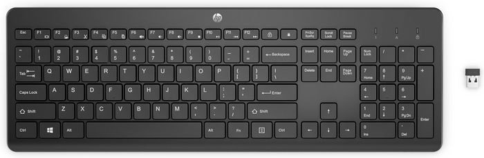 Клавиатура HP 230 черный купить,NaN