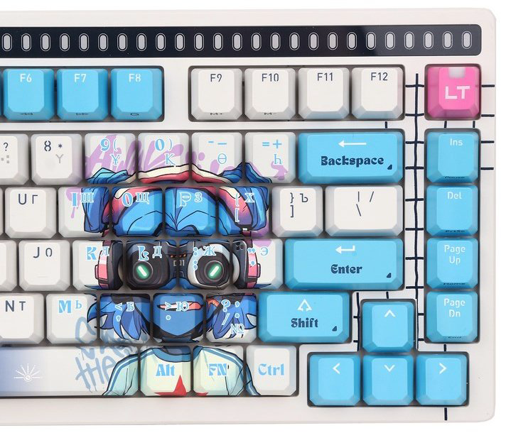 Клавиатура A4Tech AT75 Nyx Mirage SAVAGE белый купить,29400