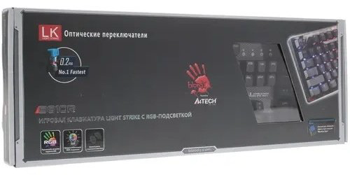 Клавиатура A4Tech Bloody B810R черный купить,25639