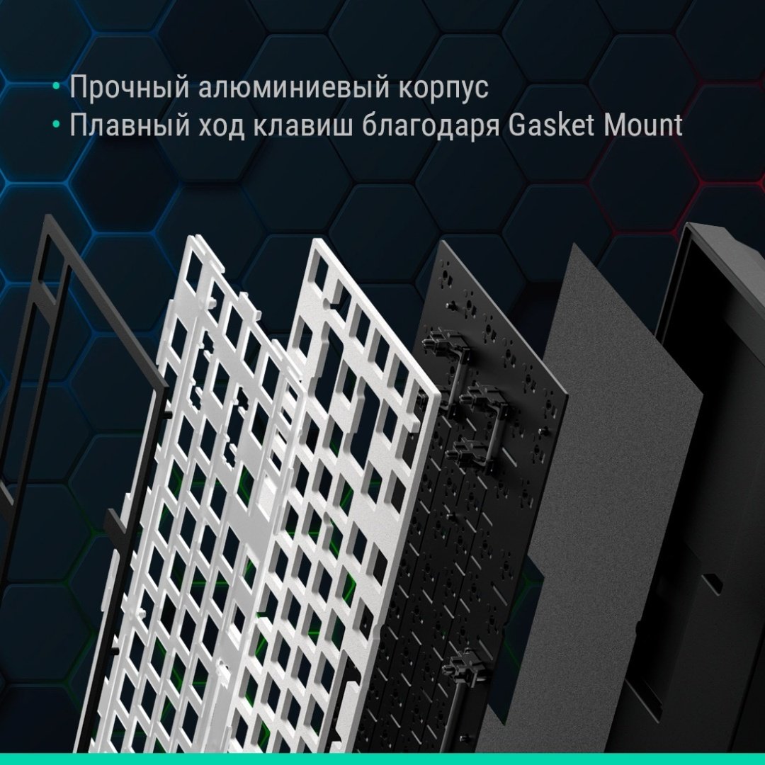 Клавиатура DARK PROJECT ALU81A Terra Nova черный купить,77990