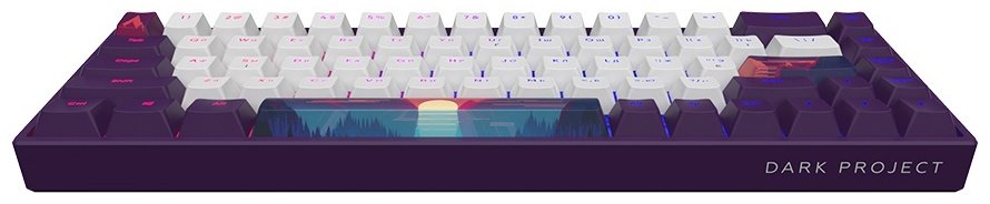 Клавиатура DARK PROJECT DPP 68 Sunrise фиолетовый купить,NaN