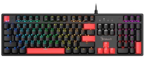 Клавиатура A4Tech Bloody S510R-Brown черный купить,NaN