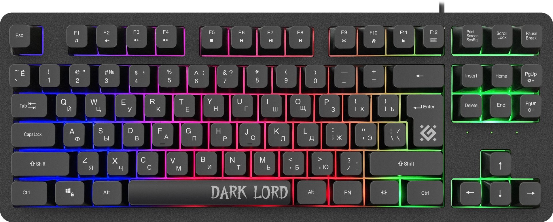 Клавиатура Defender Dark Lord GK-580 черный