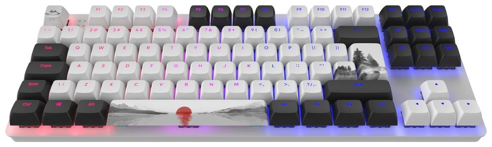 Клавиатура DARK PROJECT One 87 Fuji белый