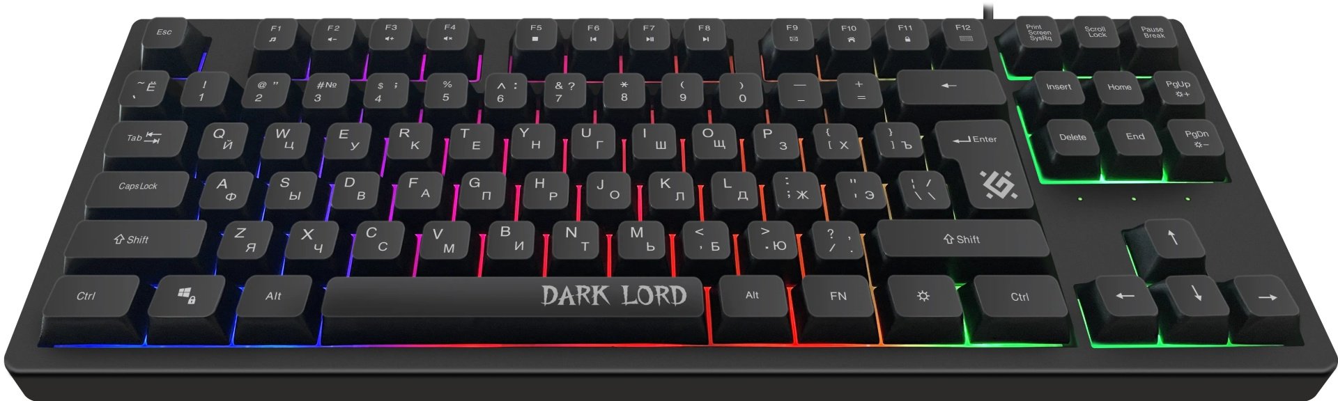 Клавиатура Defender Dark Lord GK-580 черный