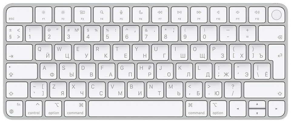Клавиатура Apple Magic Keyboard Touch ID белый купить,NaN