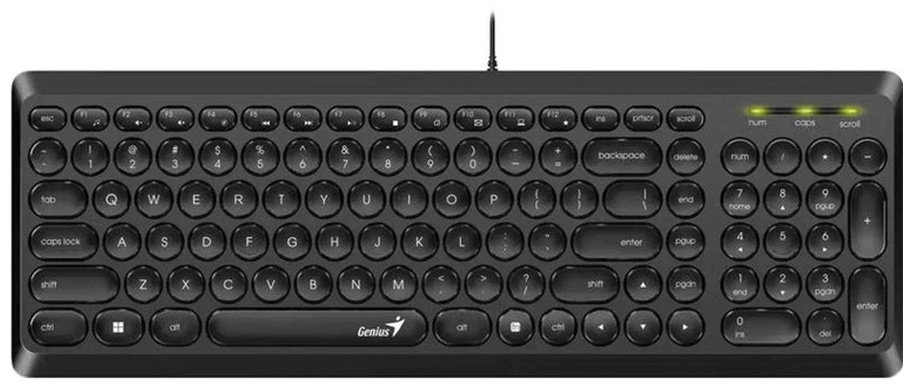 Клавиатура Genius Q200 черный купить,NaN