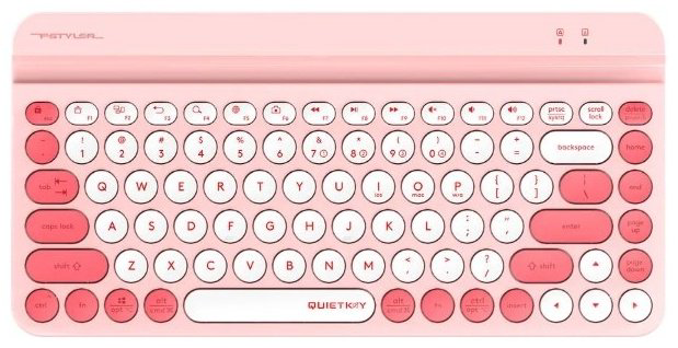 Клавиатура A4Tech Fstyler FBK30 розовый купить,NaN
