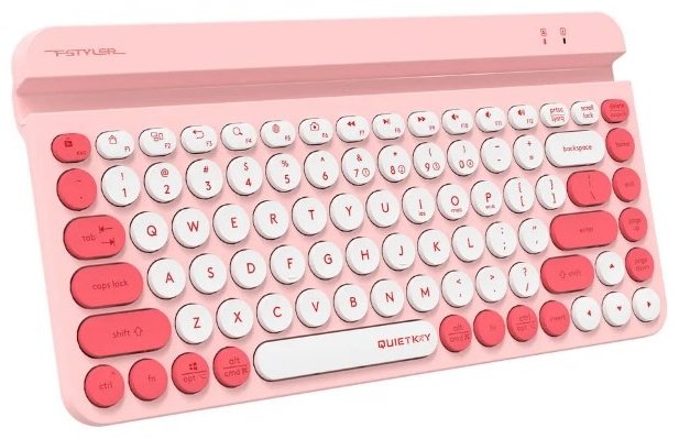 Клавиатура A4Tech Fstyler FBK30 розовый купить,NaN
