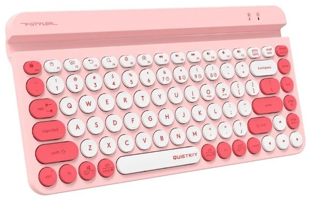Клавиатура A4Tech Fstyler FBK30 розовый купить,NaN