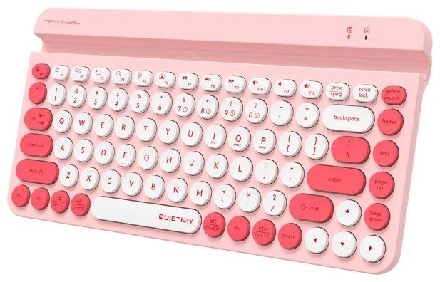 Клавиатура A4Tech Fstyler FBK30 розовый купить,NaN