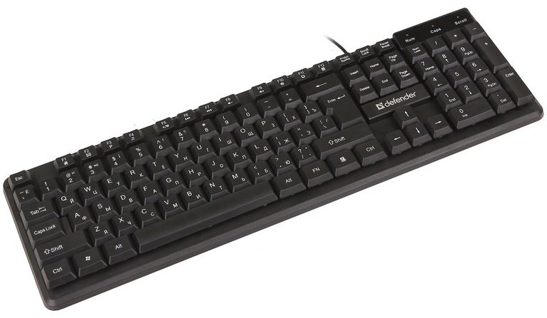 Клавиатура Defender Element HB-239 (45239) черный купить,NaN