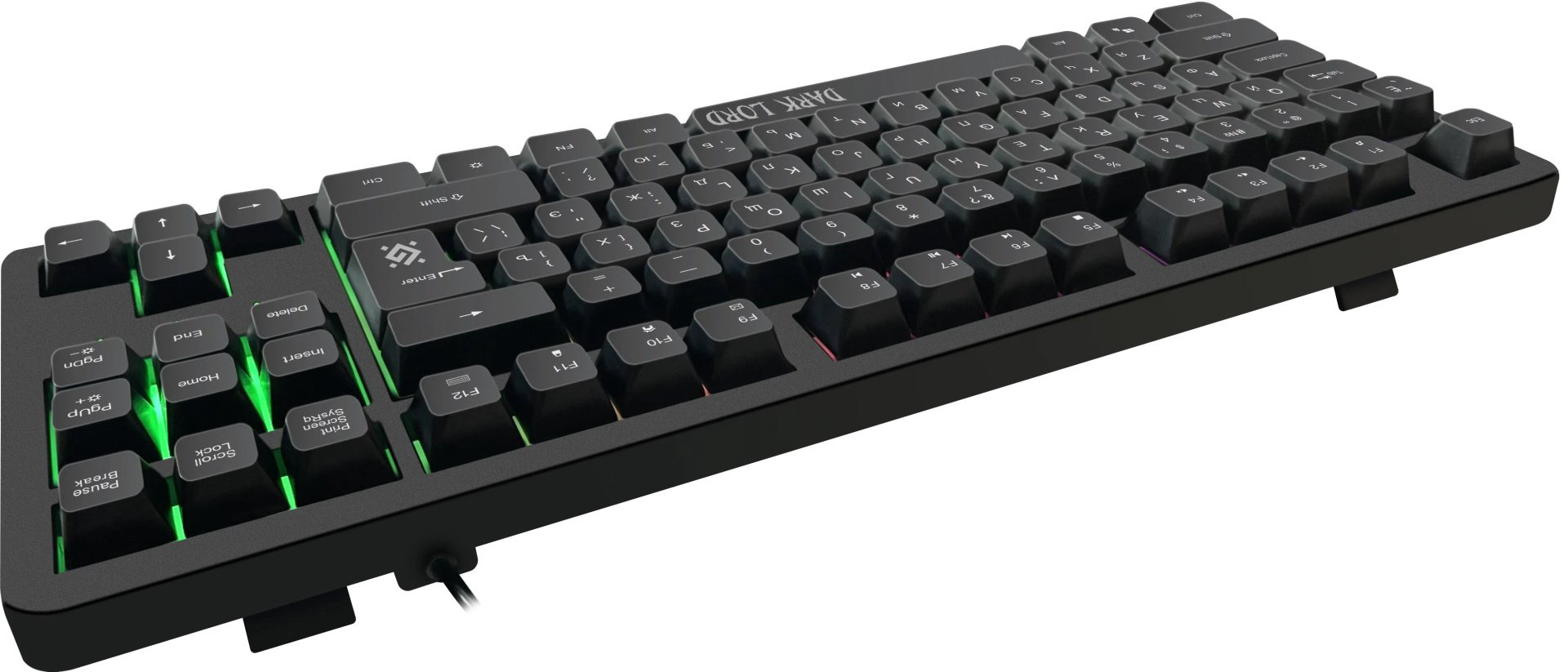 Клавиатура Defender Dark Lord GK-580 черный купить,NaN