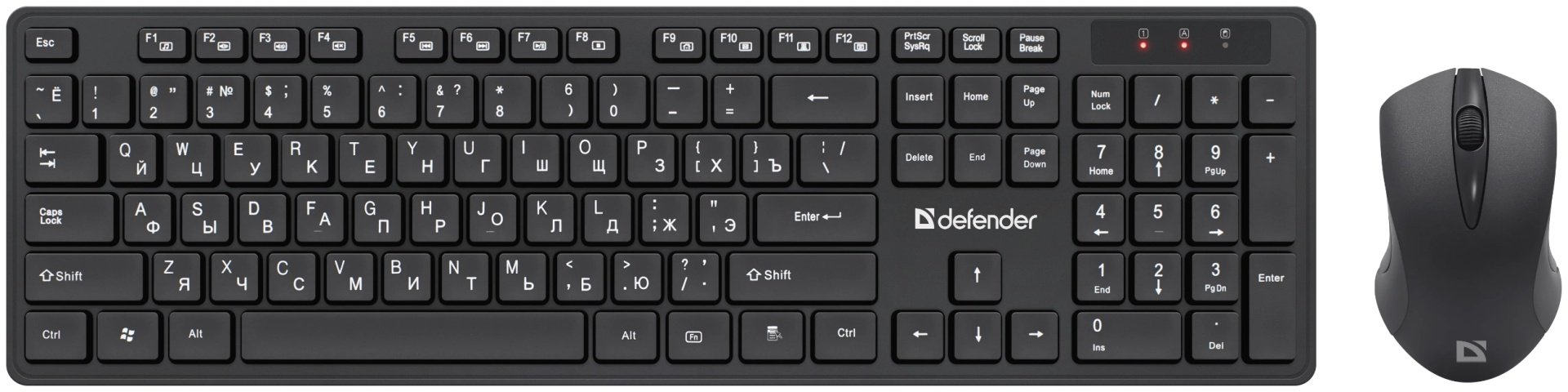 Клавиатура Defender Lima C-993 45993 черный