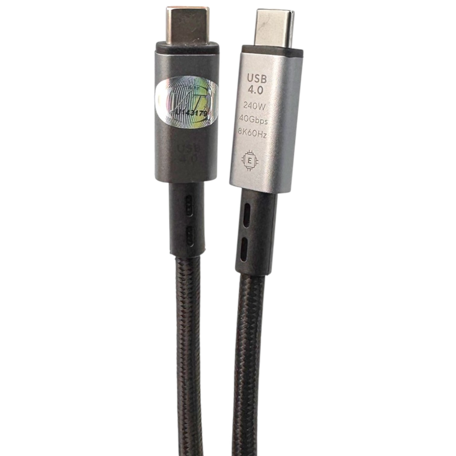 Кабель ViTi USB TypeC (M) 1м Black