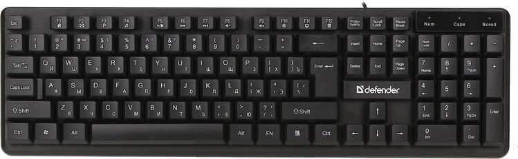 Клавиатура Defender Element HB-239 (45239) черный купить,NaN