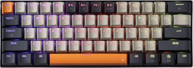 Клавиатура Redragon Caraxes Pro белый купить,NaN