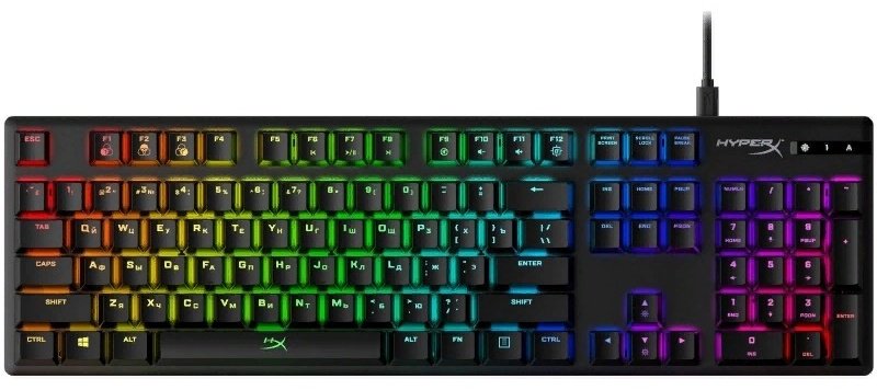 Клавиатура HyperX Alloy Origins черный
