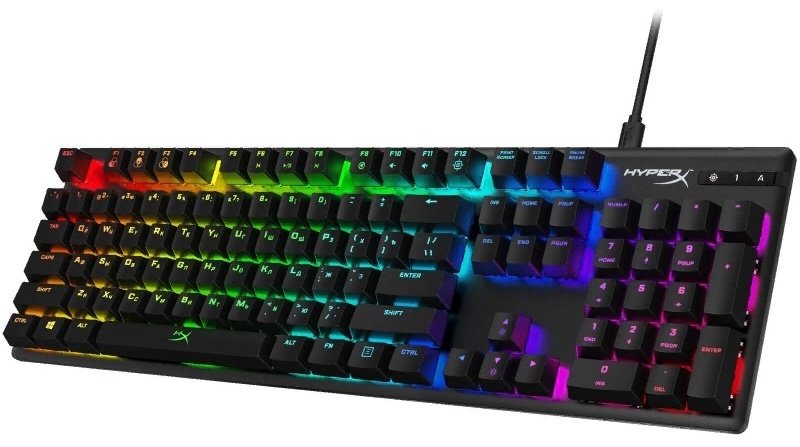 Клавиатура HyperX Alloy Origins черный