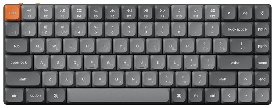 Клавиатура Keychron K3 Max K3M-B1 Red Switch черный купить,NaN