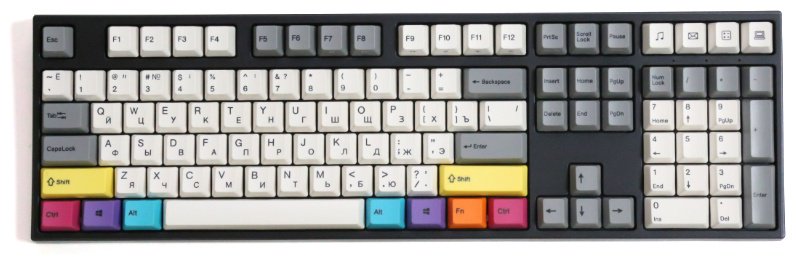 Клавиатура VARMILO CMYK VPM108 EC V2 Ivy черный