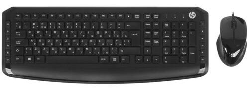 Клавиатура HP Pavilion 200 9DF28AA черный + мышь купить,NaN