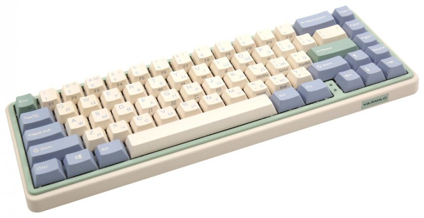 Клавиатура VARMILO Eucalyptus VXH67 розовый купить,NaN