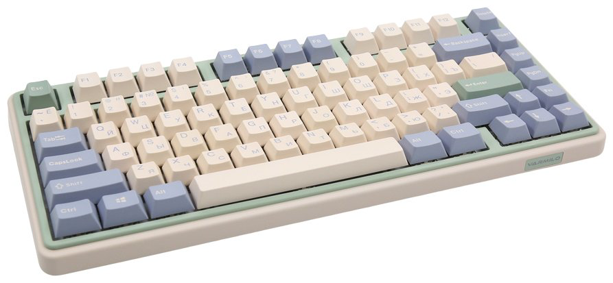 Клавиатура VARMILO Eucalyptus VXH81 Cherry Mx Brown розовый купить,NaN