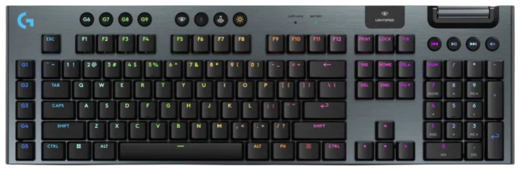 Клавиатура Logitech G915 X Lightspeed черный