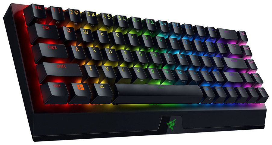 Клавиатура Razer BlackWidow V3 Mini HyperSpeed Green Switch RZ03-03891600-R3R1 черный