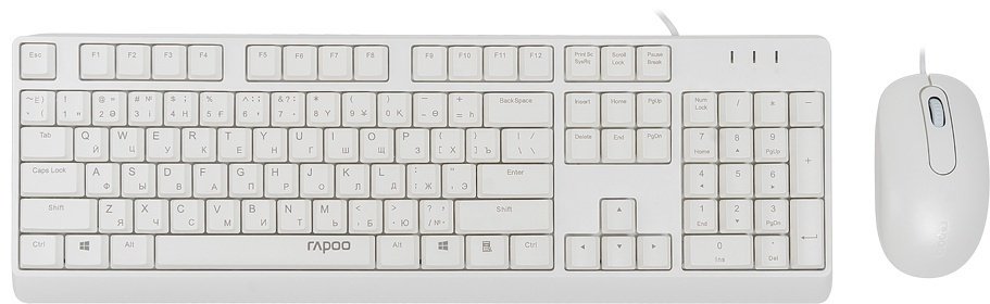 Клавиатура Rapoo X130PRO белый