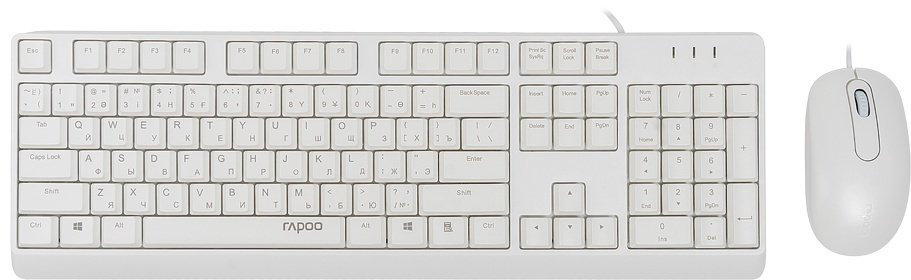 Клавиатура Rapoo X130PRO белый