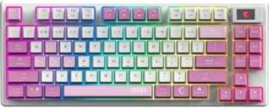 Клавиатура MSI FORGE GK600 TKL W VIOLET белый купить,36000