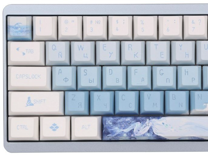 Клавиатура VARMILO Ariel Muse 65 голубой купить,NaN