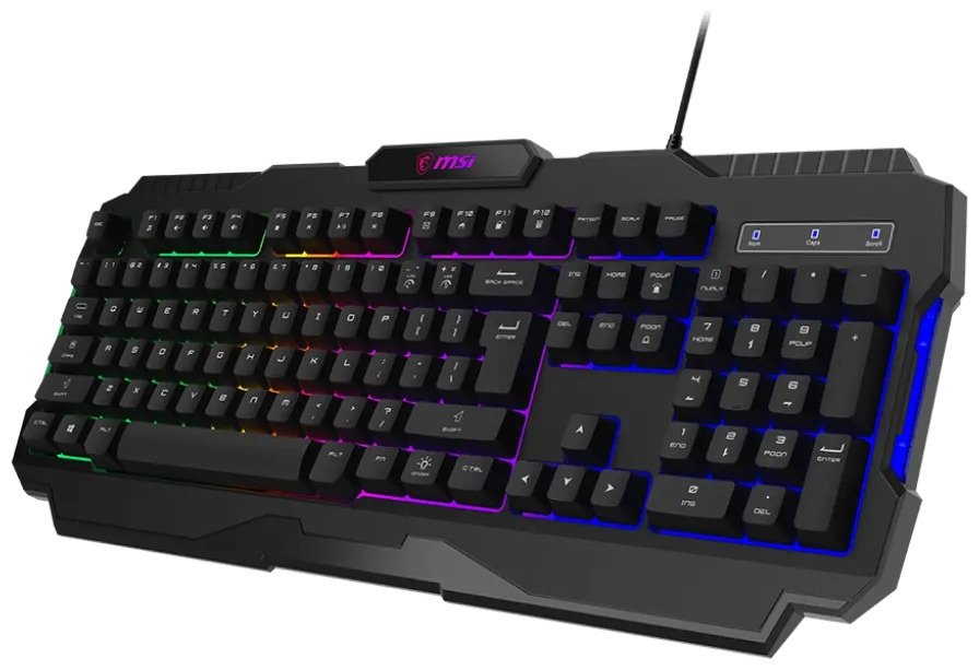 Клавиатура MSI FORGE GK100 черный купить,10790