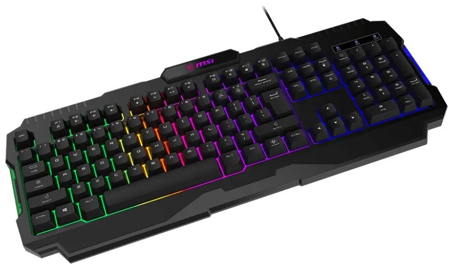 Клавиатура MSI FORGE GK100 черный купить,10790