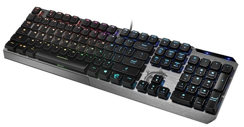 Клавиатура MSI Vigor GK50 Low Profile черный купить,NaN