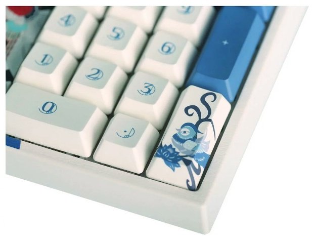 Клавиатура VARMILO Lovebirds-I VEM108 Varmilo EC V2 Rose Switch белый