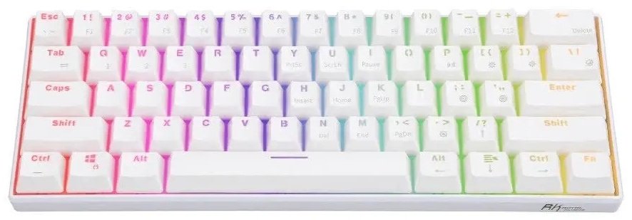 Клавиатура Royal Kludge RK61 Red Switch белый купить,NaN