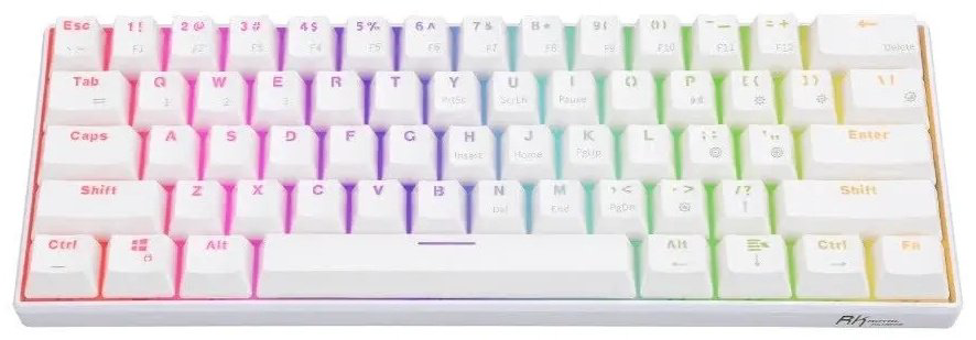 Клавиатура Royal Kludge RK61 Red Switch белый купить,NaN