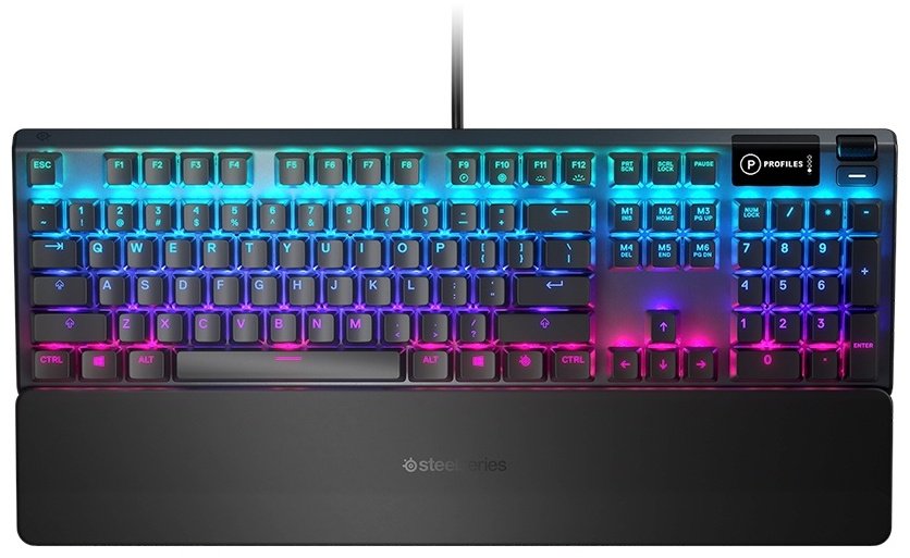 Клавиатура SteelSeries Apex 5 US черный