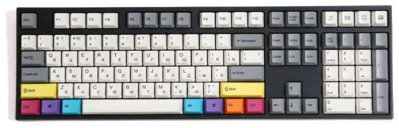 Клавиатура VARMILO CMYK VPM108 EC V2 Sakura A53A024A9A3A06A007 черный