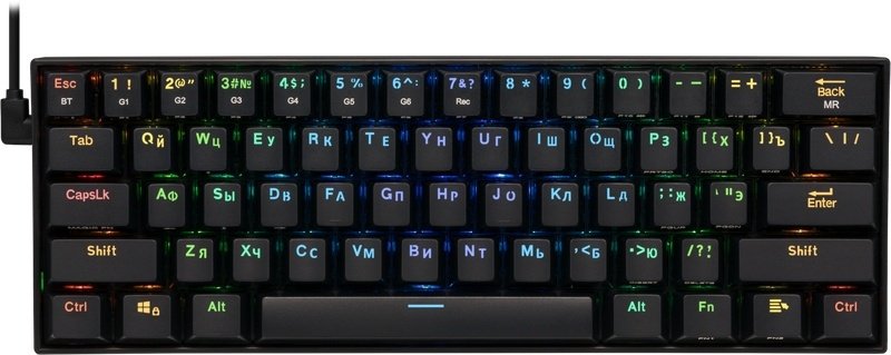 Клавиатура Redragon Draconic 77696 черный